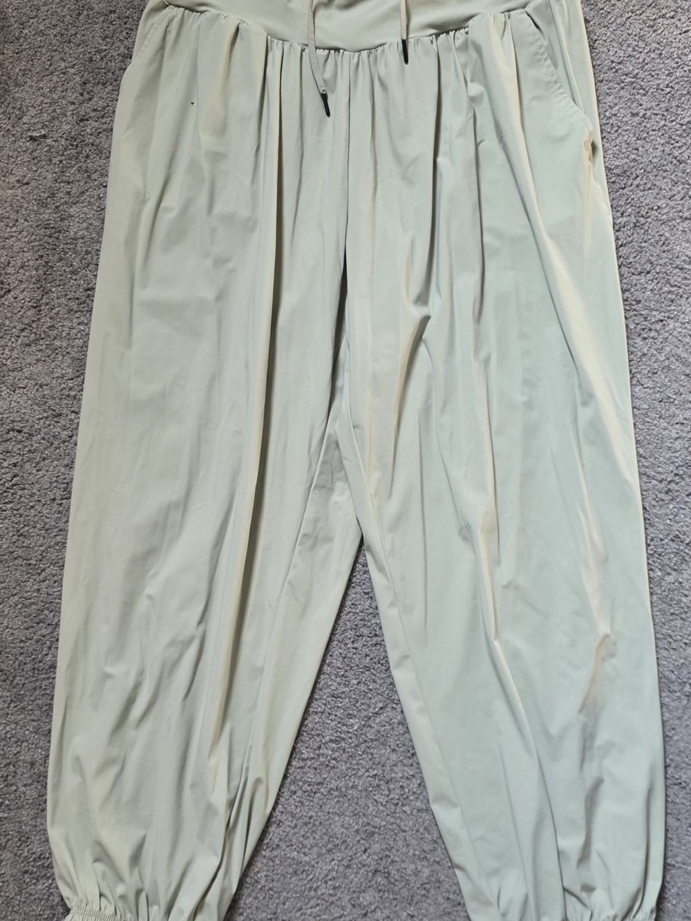 Women's Light Green Relaxed Jogger Pants